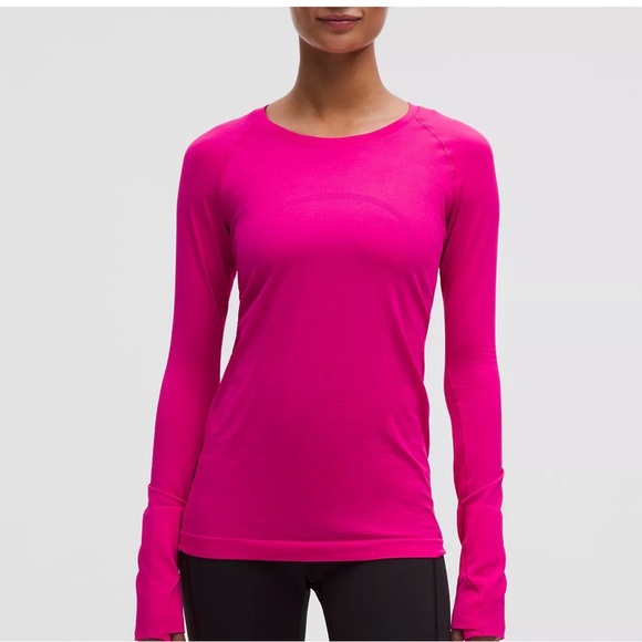 lululemon athletica Tops - Lululemon Swiftly long sleeve hip length size 8